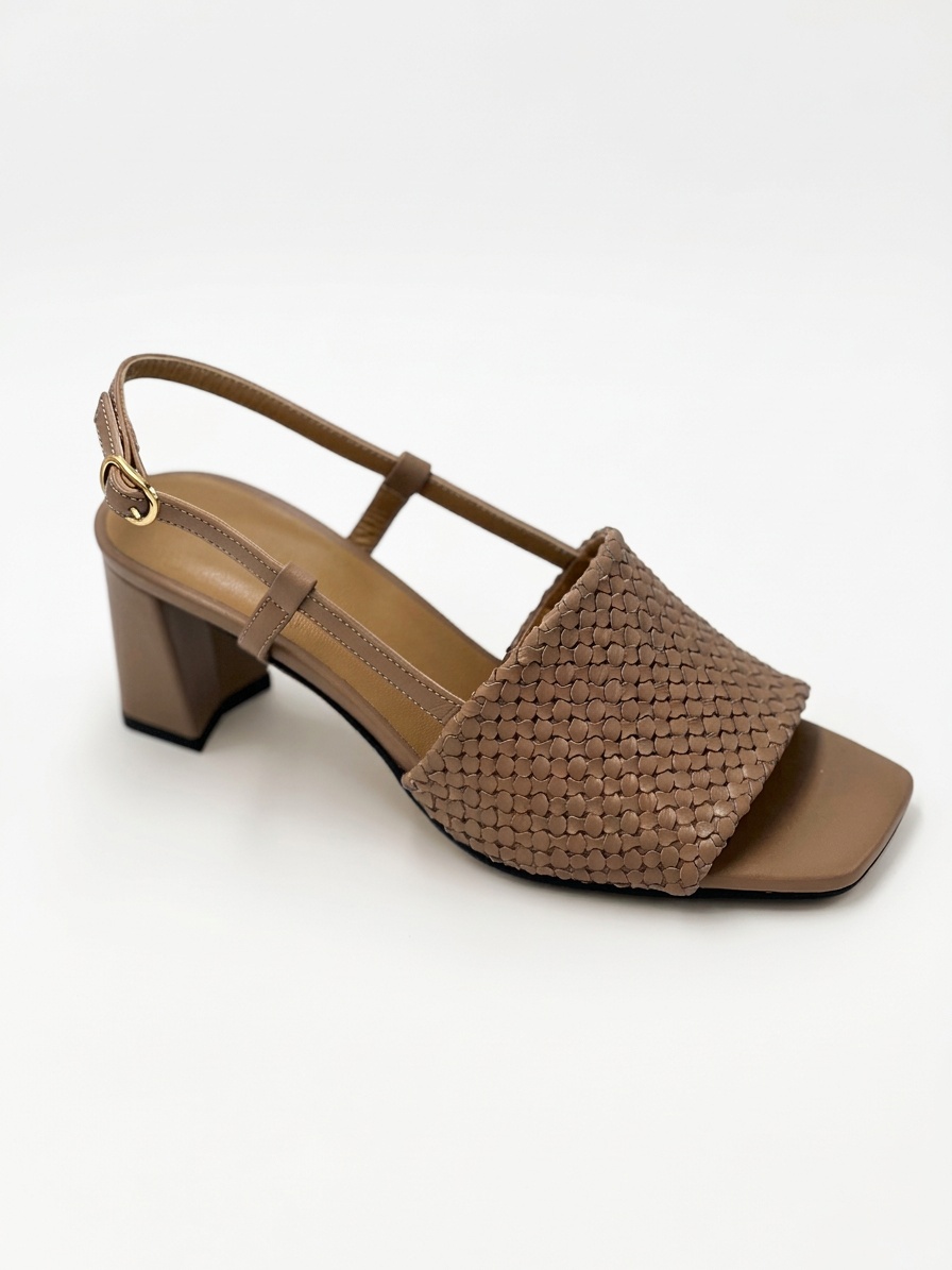 Woven Slingback