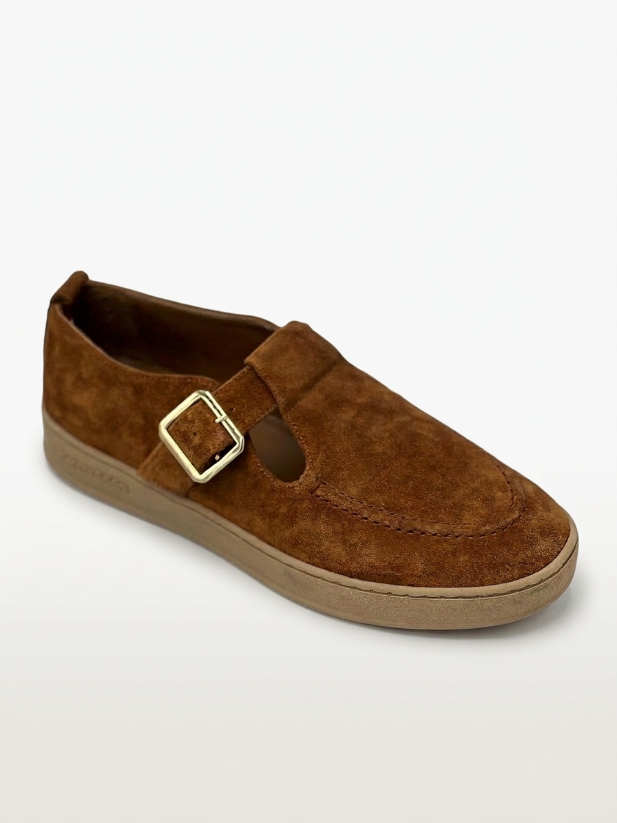 Suede Monk Strap